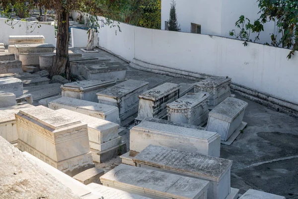 Vecchio Cimitero Ebraico Nella Città Tanger Marocco — Foto Stock