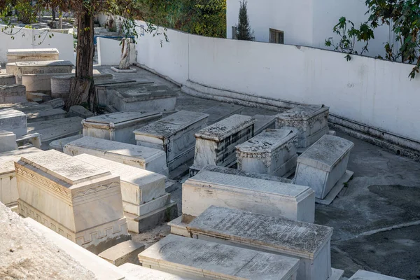 Vecchio Cimitero Ebraico Nella Città Tanger Marocco — Foto Stock