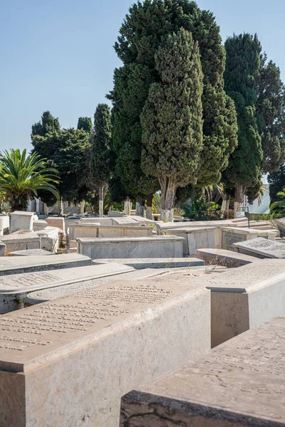 stock image An old Jewish cemetery in the city of Tanger, Morocco