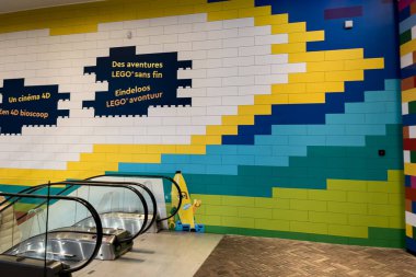 Lego discovery centre store in Brussels, Belgium