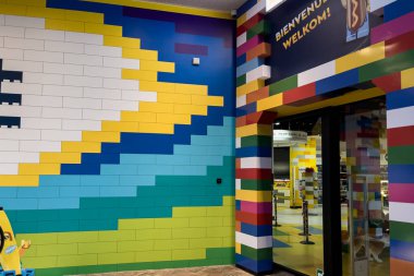 Lego discovery centre store in Brussels, Belgium