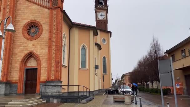 Church Saint Victor Turin Italy — 图库视频影像
