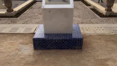 Fas 'ın Fez kentindeki Jnan Sbil bahçesi.