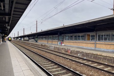 Brüksel, Belçika 'daki Brüksel-Güney tren istasyonu (Bruxelles-Midi)