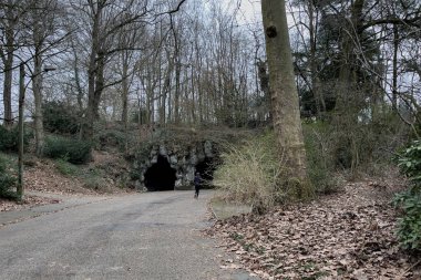 Gent, Belçika 'daki Citadel Parkı' nın sabah manzarası.