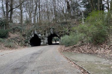 Gent, Belçika 'daki Citadel Parkı' nın sabah manzarası.