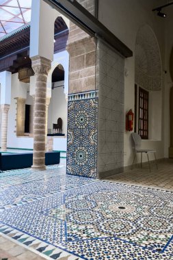 Rabat, Fas 'taki Ulusal Mücevher Müzesi' nin içi.