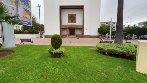 Sint Pieterskathedraal Rabat Marokko — Stockvideo