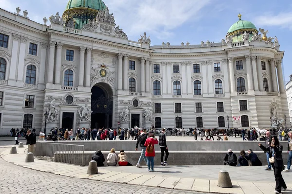 Pomnik Michaelplatz Wiedniu Austria — Zdjęcie stockowe