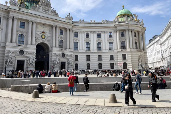 Monumento Michaelplatz Viena Austria — Foto de Stock