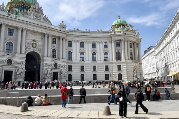 Monumento Michaelplatz Viena Austria — Foto de Stock