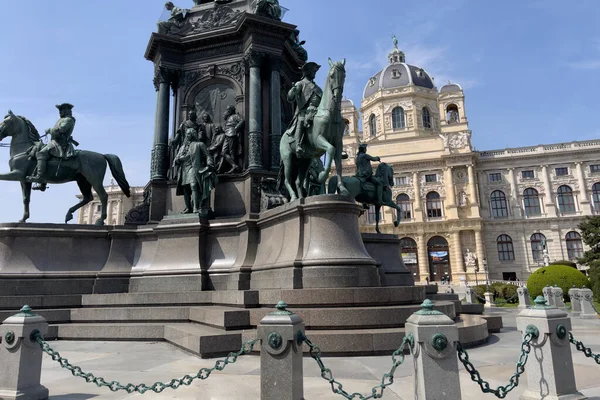 Меморіал Марії Терезії Відні Австрія — стокове фото