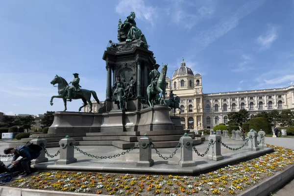 Maria Theresa Memorial Wenen Oostenrijk — Stockfoto