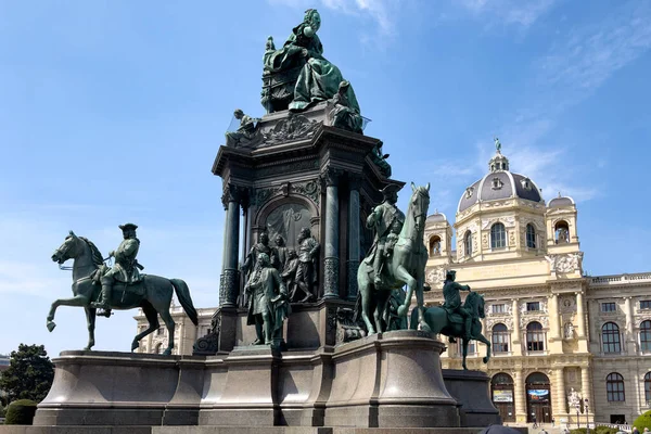 Maria Theresa Memorial Wien Österrike — Stockfoto