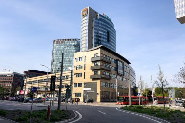 Bratislava, Slovakya 'daki modern binalar 