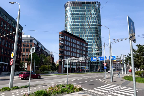 Moderne Gebäude Bratislava Slowakei — Stockfoto