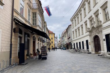 Slovakya 'nın Bratislava kentindeki Michael' ın Kapısı