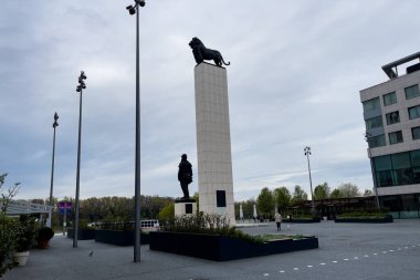 Bratislava, Slovakya 'da boş bir meydan