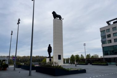 Bratislava, Slovakya 'da boş bir meydan