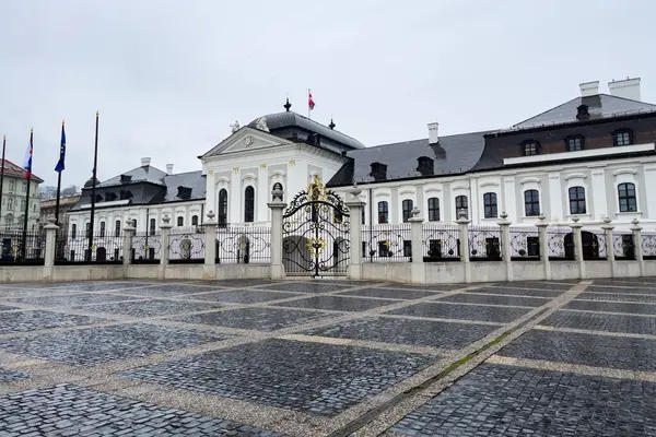 Prezidentský Palác Bratislavě Slovensko — Stock fotografie