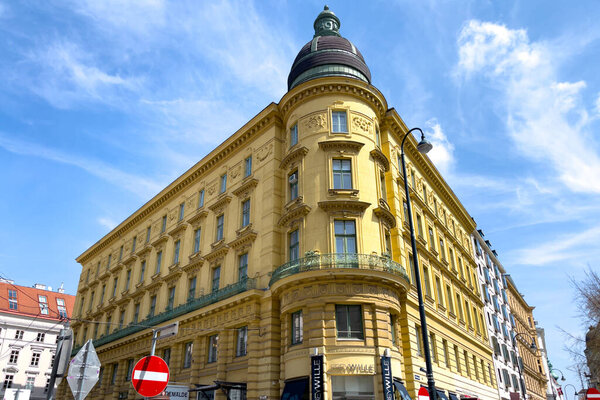 Freywille building in Vienna, Austria