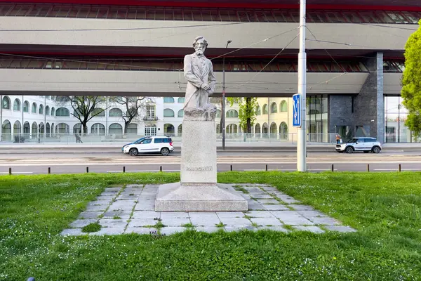 Pomnik Piotra Michała Bohuna Bratysławie Słowacja — Zdjęcie stockowe