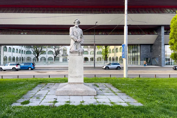 Pomnik Piotra Michała Bohuna Bratysławie Słowacja — Zdjęcie stockowe