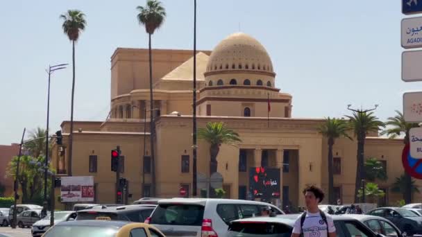 Teatro Real Marrakech Marrocos — Vídeo de Stock