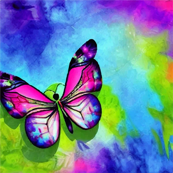 나비와 나비가 추상적 — 스톡 사진