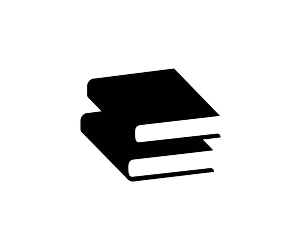 Βιβλίο Διάνυσμα Εικονίδιο Στερεά Εικόνα Εικονόγραμμα Σχεδιασμό Λογότυπο Στοίβα Του — Διανυσματικό Αρχείο