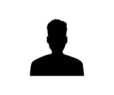 Avatar ikonu. Profil simgesi. Erkek avatar kullanıcı profili ikon vektör tasarımı ve illüstrasyonu.