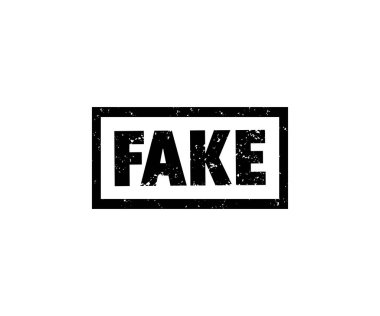 Sahte lastik damga. Lastik grunge damga mühür vektör tasarımı ve illüstrasyon. 