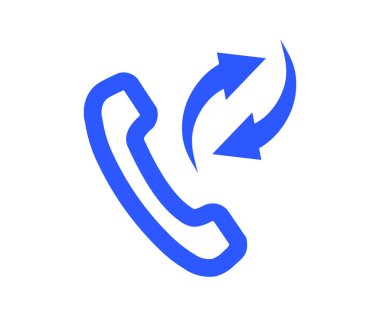 Yönlendirme Simgesini ara. Sesli İletişim ve Çağrı Yönetimi vektör tasarımı ve illüstrasyonunu temsil eden Yönlendirme Telefon Simgesi Ara.