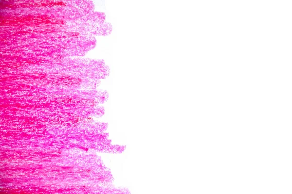 Ροζ Φόντο Κραγιόνια Τέχνη Χρώμα Υφή Φόντο — Φωτογραφία Αρχείου