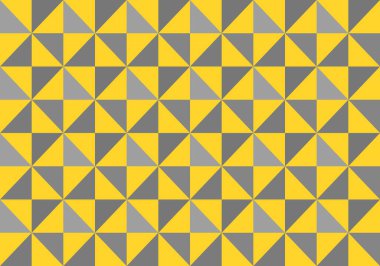 Sarı Geometrik mozaik arka plan vektör çizimi. Tasarım için soyut vektör arkaplanı.
