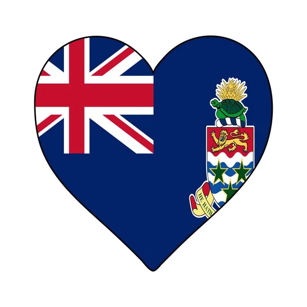 Curacao Heart Shape Flag Love Curacao Visit Curacao Caribbean Latin — ストックベクタ