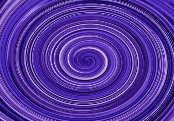 Purple Gradient Circular Swirl Design Art Draaien Naadloos Patroon Geometrie — Stockvector