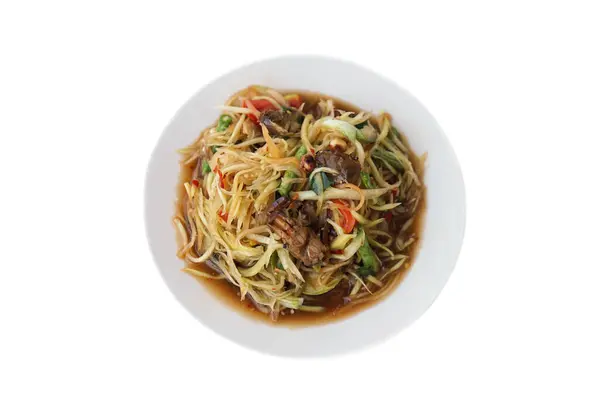 Tayland papayası salatası ya da Tayland dilinde 