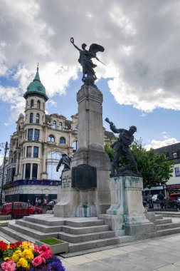 Derry 'deki Elmas Savaşı Anıtı manzarası. Yüksek kalite fotoğraf