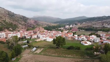 Checa 'nın Hava Aracı Görüntüsü, Guadalajara Eyaleti, İspanya - 557