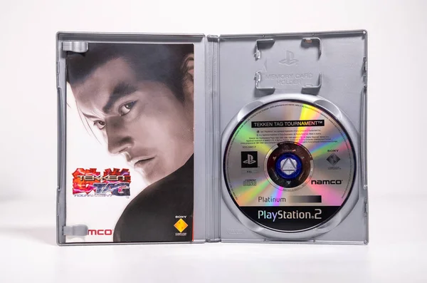 London 2023 Tekken Tokken Platinum Sony Playstation 2002 Корпус Видеоигр Стоковое Изображение