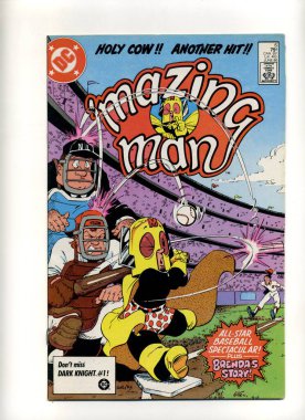 Kent, Uk 01.01.2024 Retro klasik DC çizgi romanları süper kahraman adam. 1980 'lerin çizgi roman koleksiyoncuları ve nostaljik komedi anıları için basılmış çizgi romanları. 