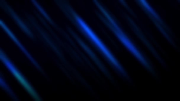 Fond Abstrait Avec Lumière Scintillante Bleue Vidéo Abstraite Gradient Fuite — Video
