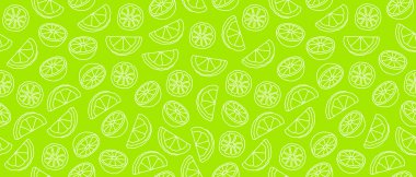 Limonlu, kusursuz bir geçmişi var. Parlak bir geçmişi olan limonlar. Meyvelerin doğrusal çizimi. Sonsuz arkaplan