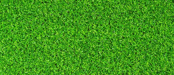 Yapay yeşil çimen paspası, üst manzara. Doku. Suni çim, yapay liflerden yapılmış yüzey. Düz yeşil çimen dokusu. Kısa yapay golf sahası
