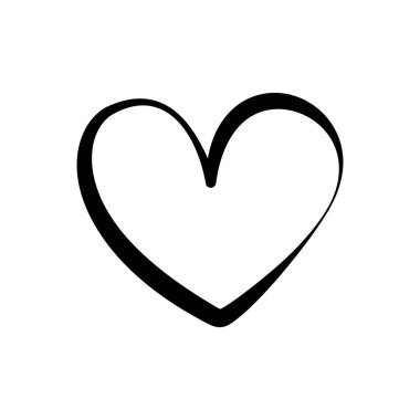 Stilize kalp arka plandan izole edildi. Sevgililer Günü kalpleri. İllüzyon. Aşkın, aşkın ve evliliğin sembolleri.