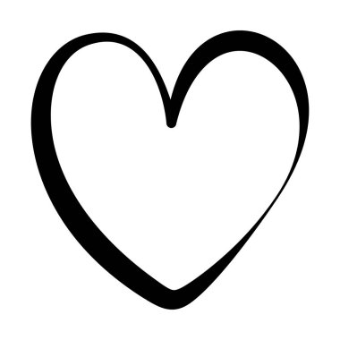 Stilize kalp arka plandan izole edildi. Sevgililer Günü kalpleri. İllüzyon. Aşkın, aşkın ve evliliğin sembolleri.