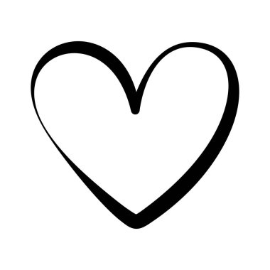 Stilize kalp arka plandan izole edildi. Sevgililer Günü kalpleri. İllüzyon. Aşkın, aşkın ve evliliğin sembolleri.