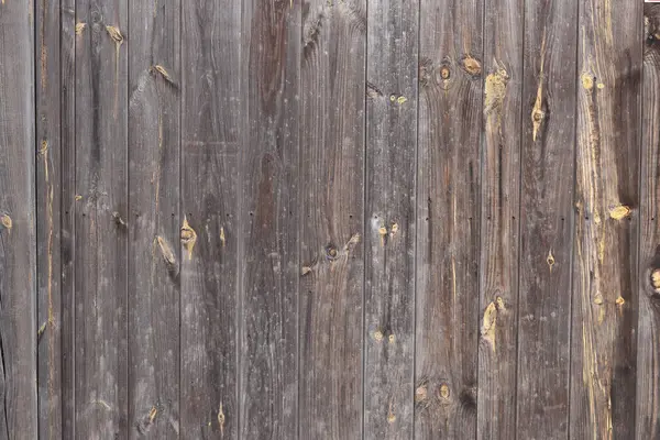 Tahta çit manzaralı. Çit boyası soyulmuş. Geçmişi. Sokak duvarı, tahta tahtalar, ev ya da bahçe koruması. Yatay olarak düzenlenmiş doğal levhalardan yapılmış, yakın plan.