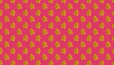 Kusursuz desen. Viva Magenta 'nın arka planında zencefilli adam var. Seçici odak.